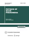 Physics of Wave Phenomena杂志封面